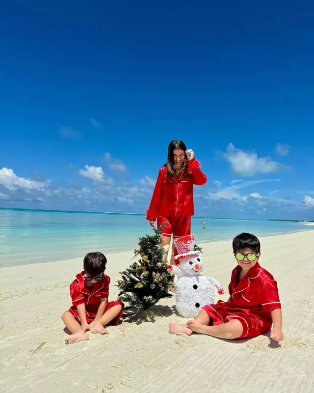 Maldivlərdə Yeni il keyfi...