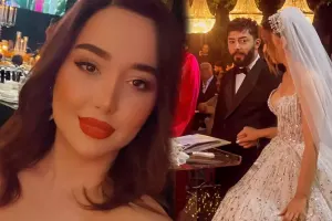 Nigar türk müğənninin toyunda