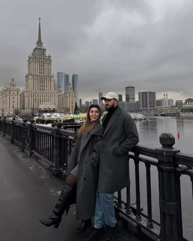 Zümrüdlə Tural Moskvada...