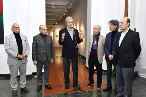 “Heydər Əliyev rəssamlarla” adlı fotosərgi açılıb