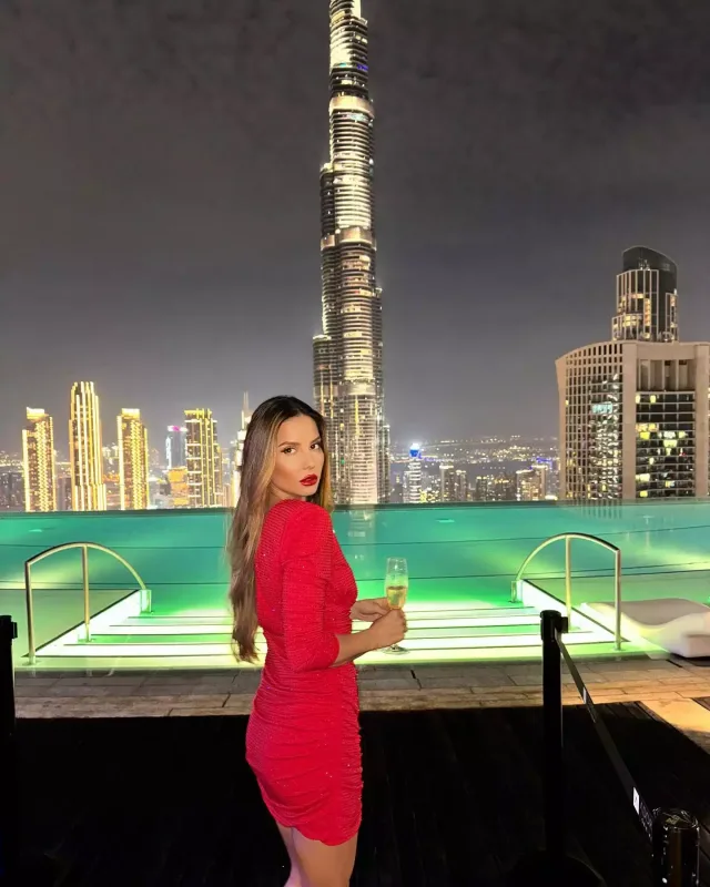 Azərbaycanlı model Dubayda ərə getdi