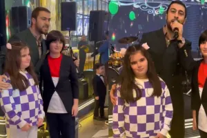 Namiq Rəşad Dağlının övladları ilə…