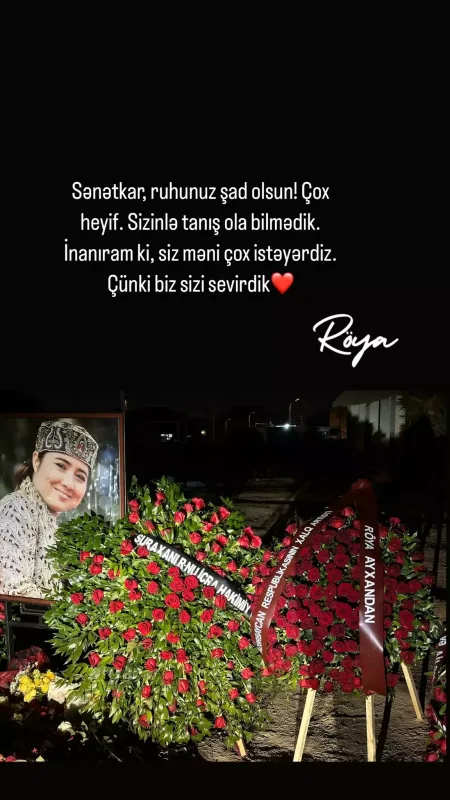 “Çox heyif, sizinlə tanış ola bilmədik”