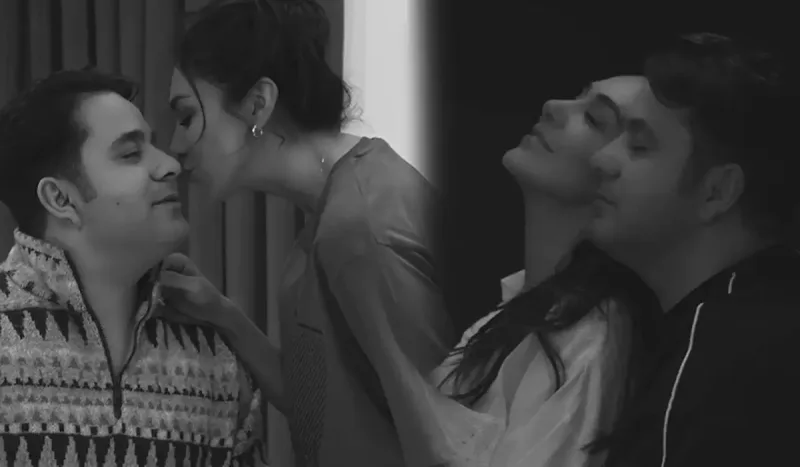 Samir xanımının çəkdiyi klipdən kadrlar paylaşdı