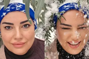 Aytənin qar sevinci…