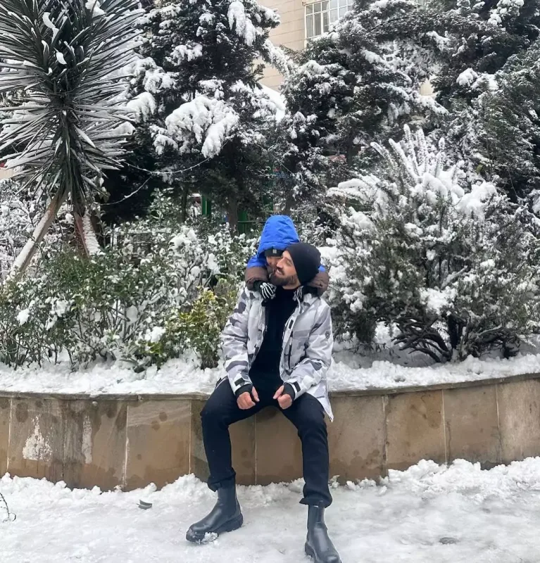 Zamiqdən oğlu ilə fotolar