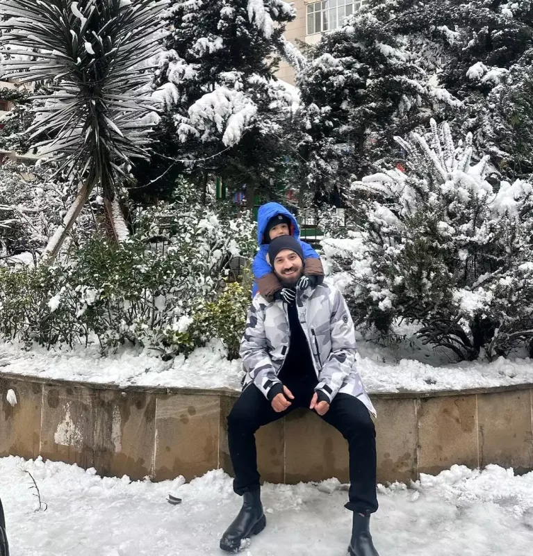 Zamiqdən oğlu ilə fotolar