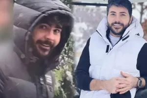 Qarlı havada restoran bəyənmədi