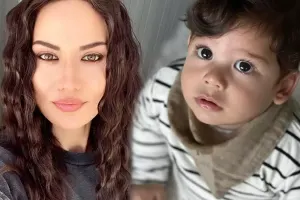 İlk dəfə kiçik oğlunu paylaşdı