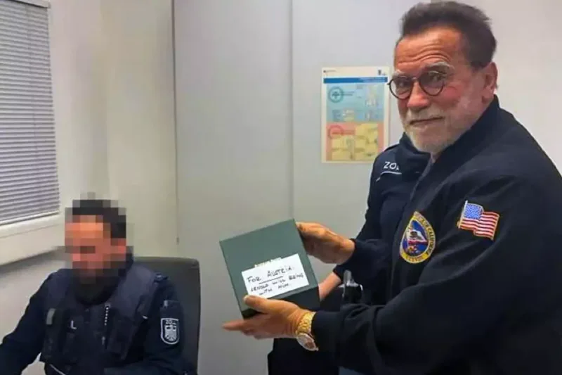 “Bu gün otura bilmirəm”- Şvarzeneggerin zarafatı