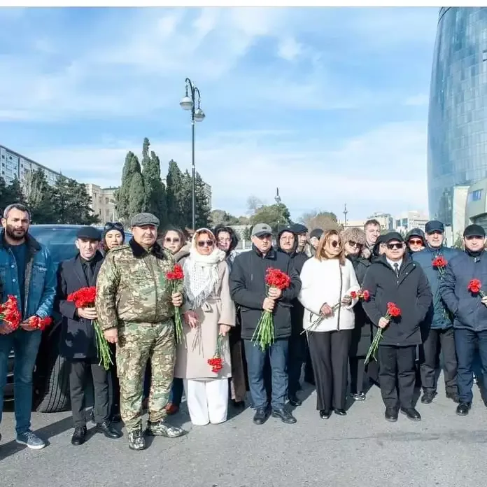 AzDrama-nın aktyorları şəhidlərimizi andı...