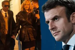 Rihanna və sevgilisi Makronla görüşdü