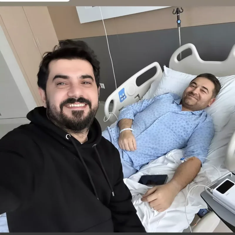 İlkinin xəstəxanadan görüntüsünü paylaşdı