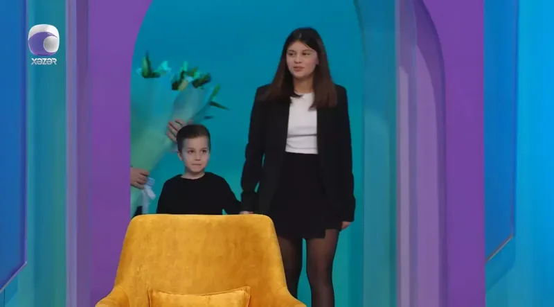 Mübariz Tağıyevin nəvələri ilk dəfə efirdə