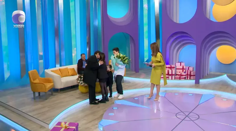 Mübariz Tağıyevin nəvələri ilk dəfə efirdə