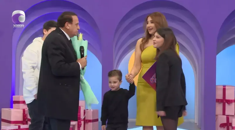 Mübariz Tağıyevin nəvələri ilk dəfə efirdə