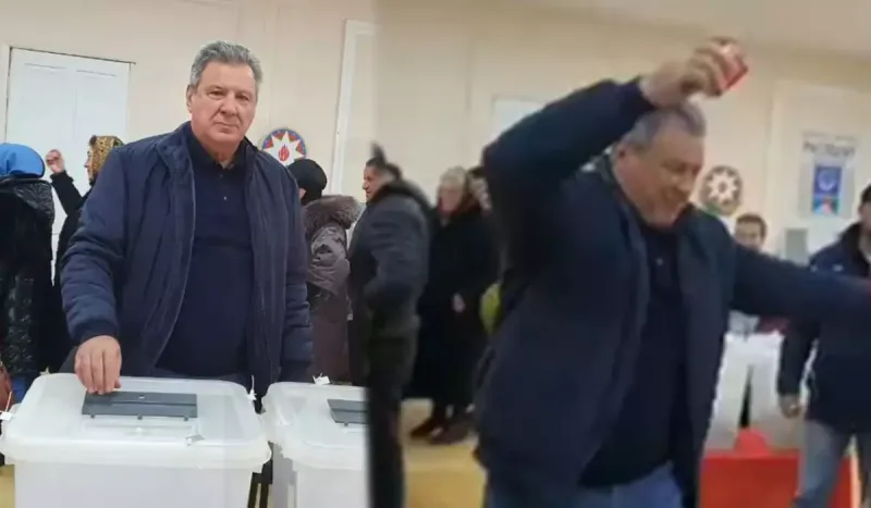 Səs verdikdən sonra rəqs etdi