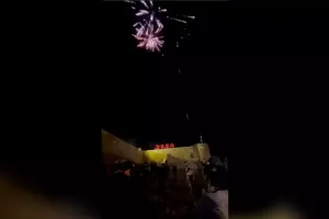 Şuşada atəşfəşanlıq olub