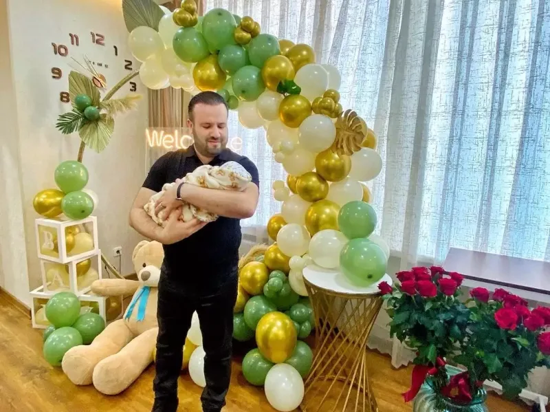 Elnurun ikinci övladı doğuldu