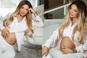 Çinarədən hamiləlik fotoları