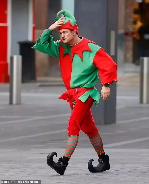 Orlando Blum elf geyimində