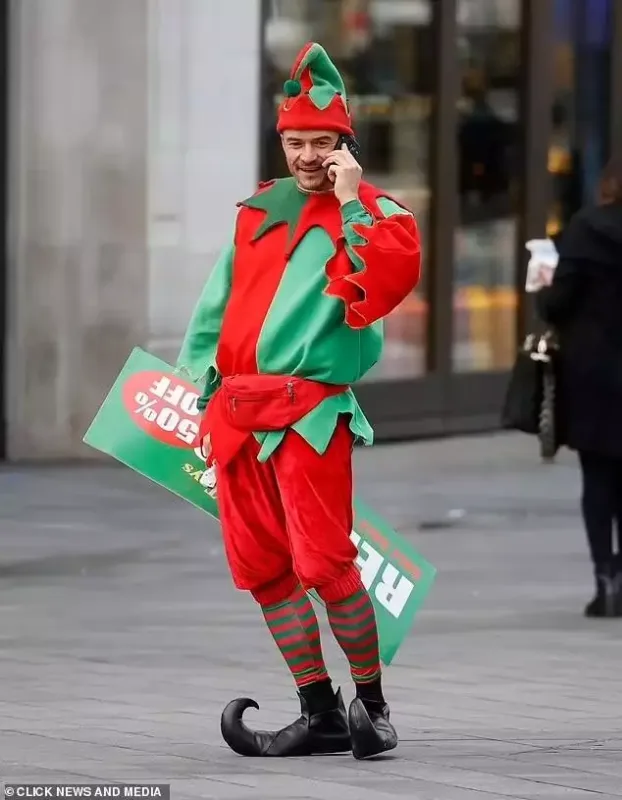 Orlando Blum elf geyimində