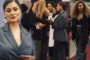 Söhbətə doymadılar...