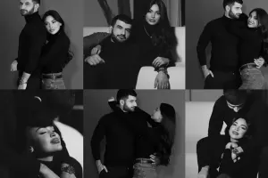 Razi həyat yoldaşı ilə fotosessiya etdirdi