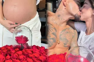 Malumadan sevgilisinə qırmızı güllər