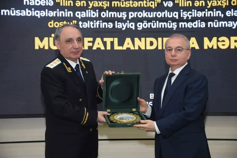 ATV-nin rəhbərinə mükafat verildi