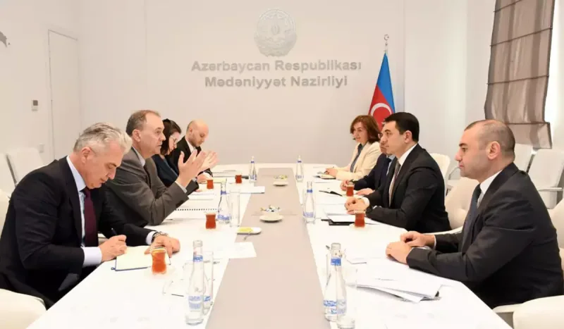 Xorvatiya nümayəndə heyəti ilə görüş keçirilib