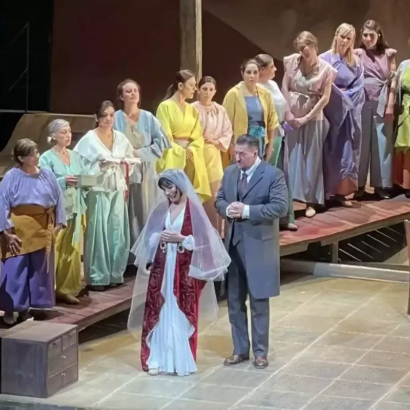 Azərbaycanlı sənətçi İtalya tamaşasında