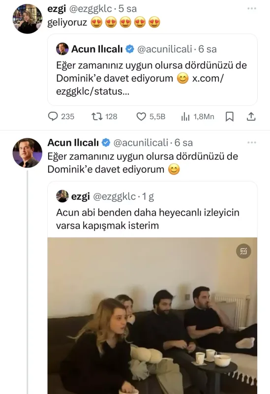 Acundan 4 izləyicisinə dəvət