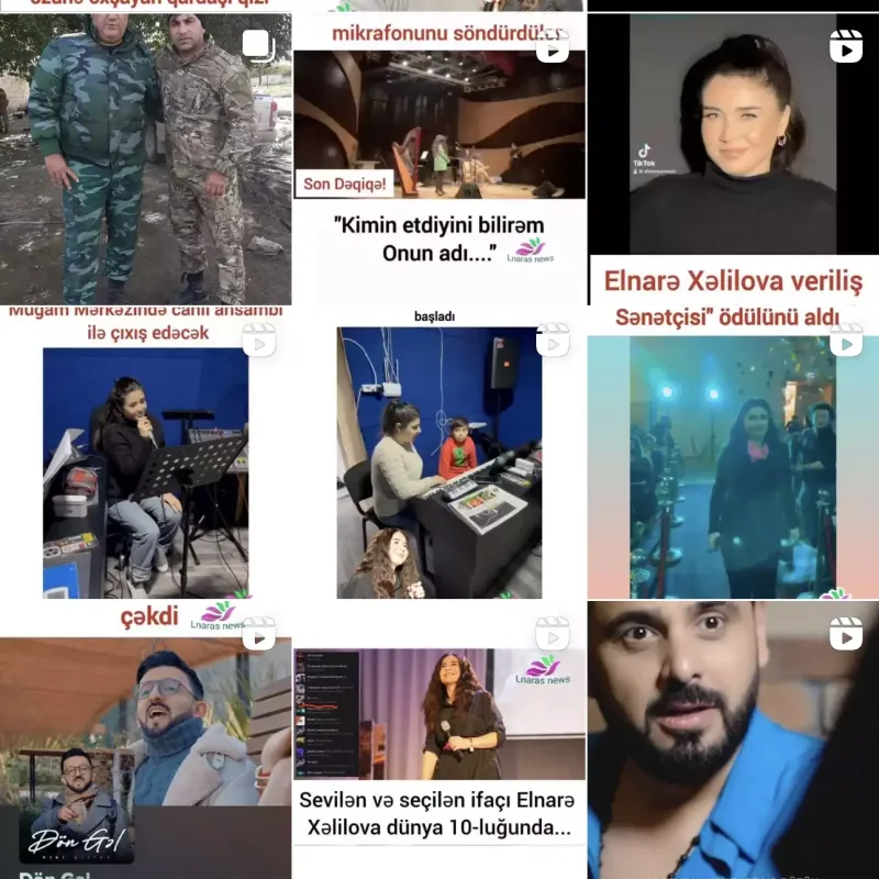 İnstaqramını xəbər səhifəsi etdi - “Prodüser, bəstəkar, pedaqoq….”