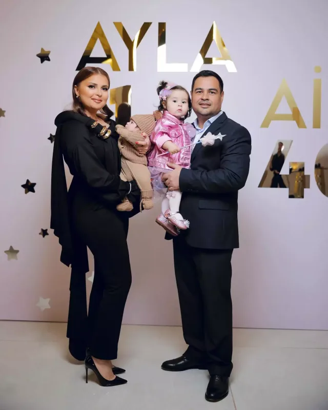 Qızlarının məclisindən paylaşım etdi