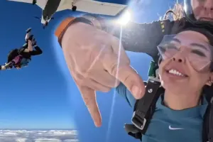 Nigar Mayamidə özünü havadan atdı