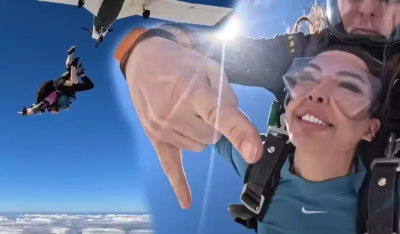 Nigar Mayamidə özünü havadan atdı