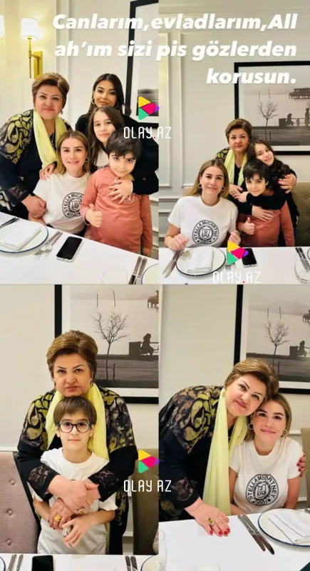 Övladlarına belə dəstək oldu