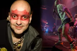 Səhnədə ətək geyindi, müzakirə yaratdı