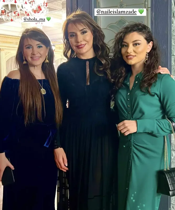 Alidənin toyundan ilk görüntülər