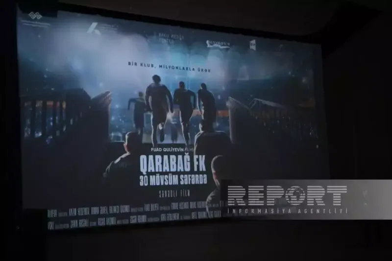 “Qarabağ FK - 30 mövsüm səfərdə” filmi təqdim edildi