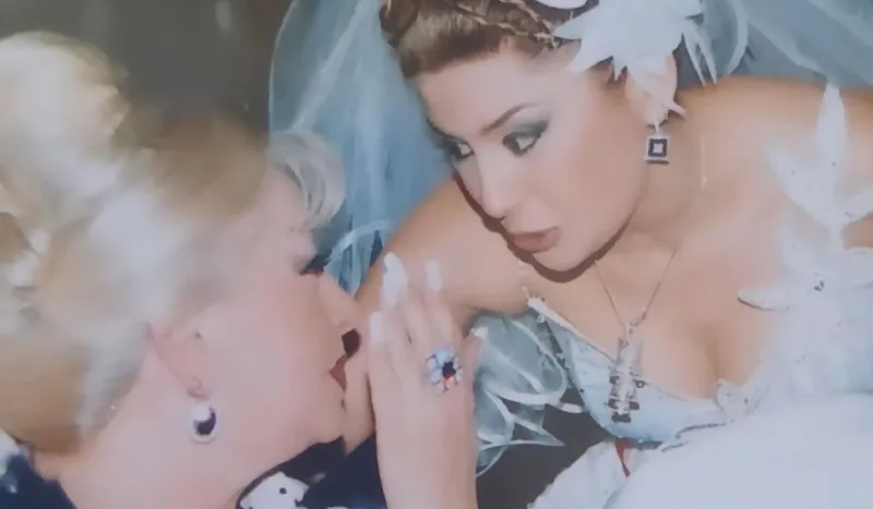 Rövşanə toyunda İlhamə Quliyeva ilə