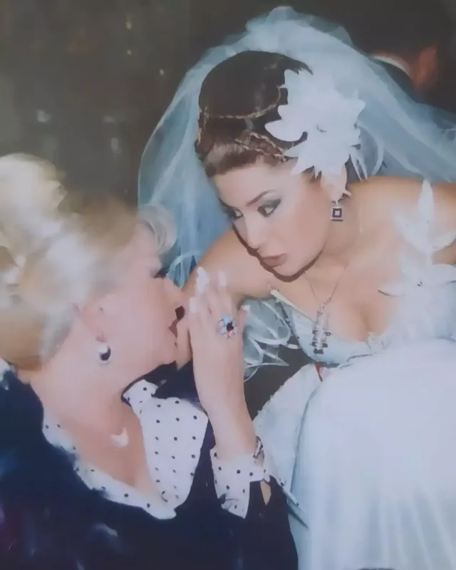 Rövşanə toyunda İlhamə Quliyeva ilə