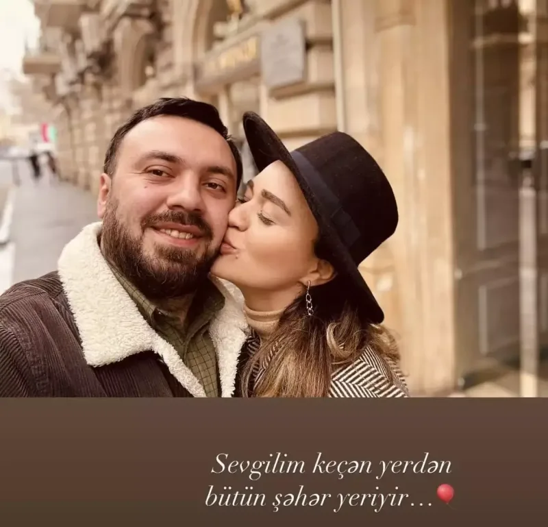 Nübar sevgilisini paylaşdı - “Təşəkkür edirəm”