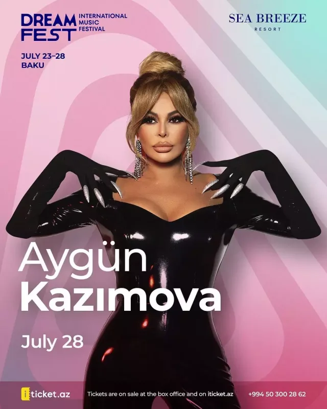 Aygün Kazımova da “Dream Fest”də çıxış edəcək