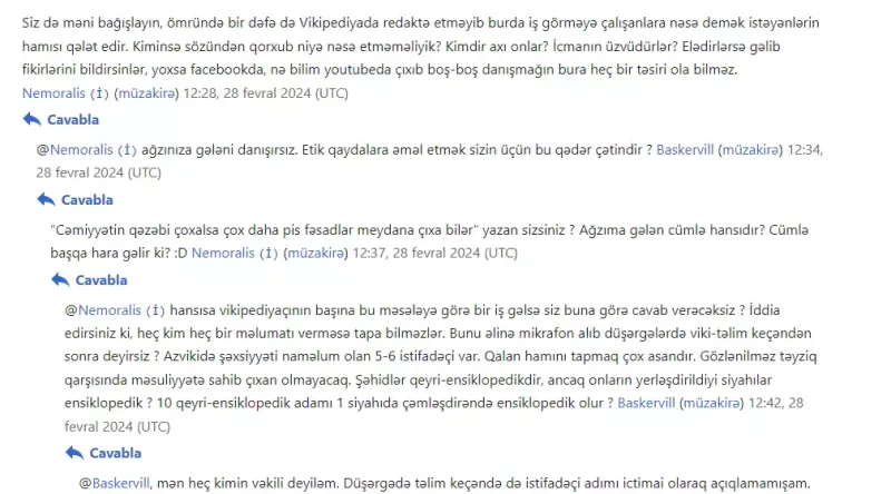 Vikipediyaçılarımız şəhidlərimizin məqalələrini silirlər