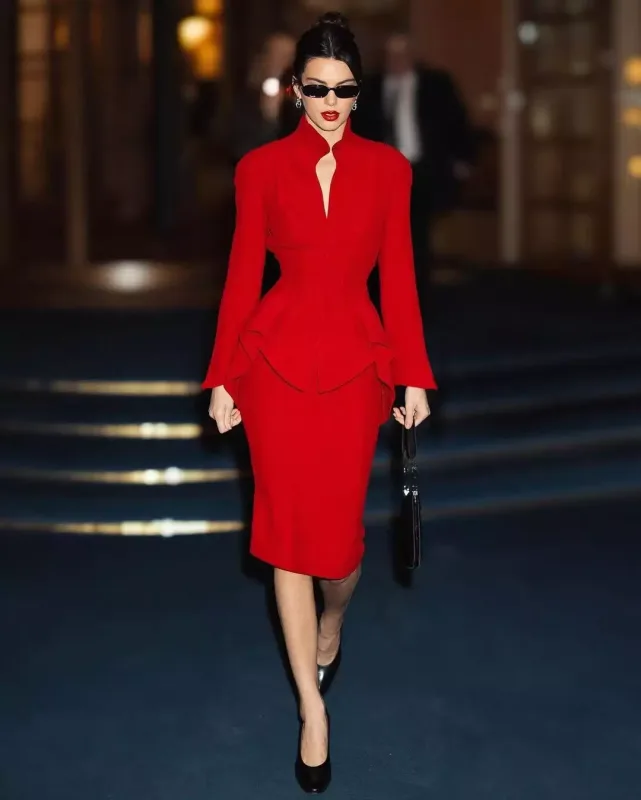 Kendal Parisdə görüntüləndi