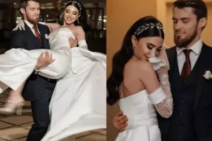 Özbəkistanlı idmançı azərbaycanlı xanımla evləndi