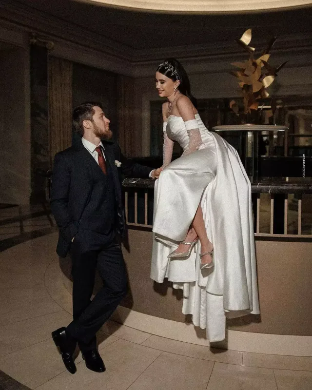 Özbəkistanlı idmançı azərbaycanlı xanımla evləndi