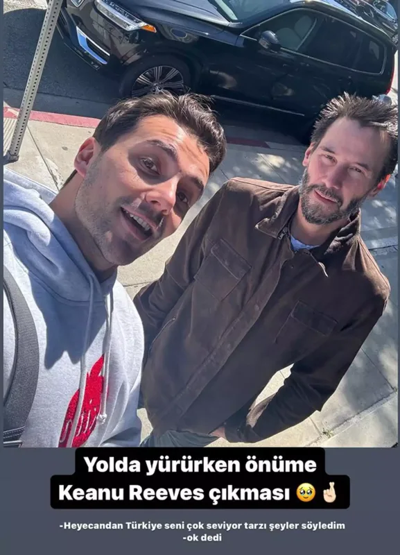 Küçədə dünya ulduzu ilə rastlaşdı